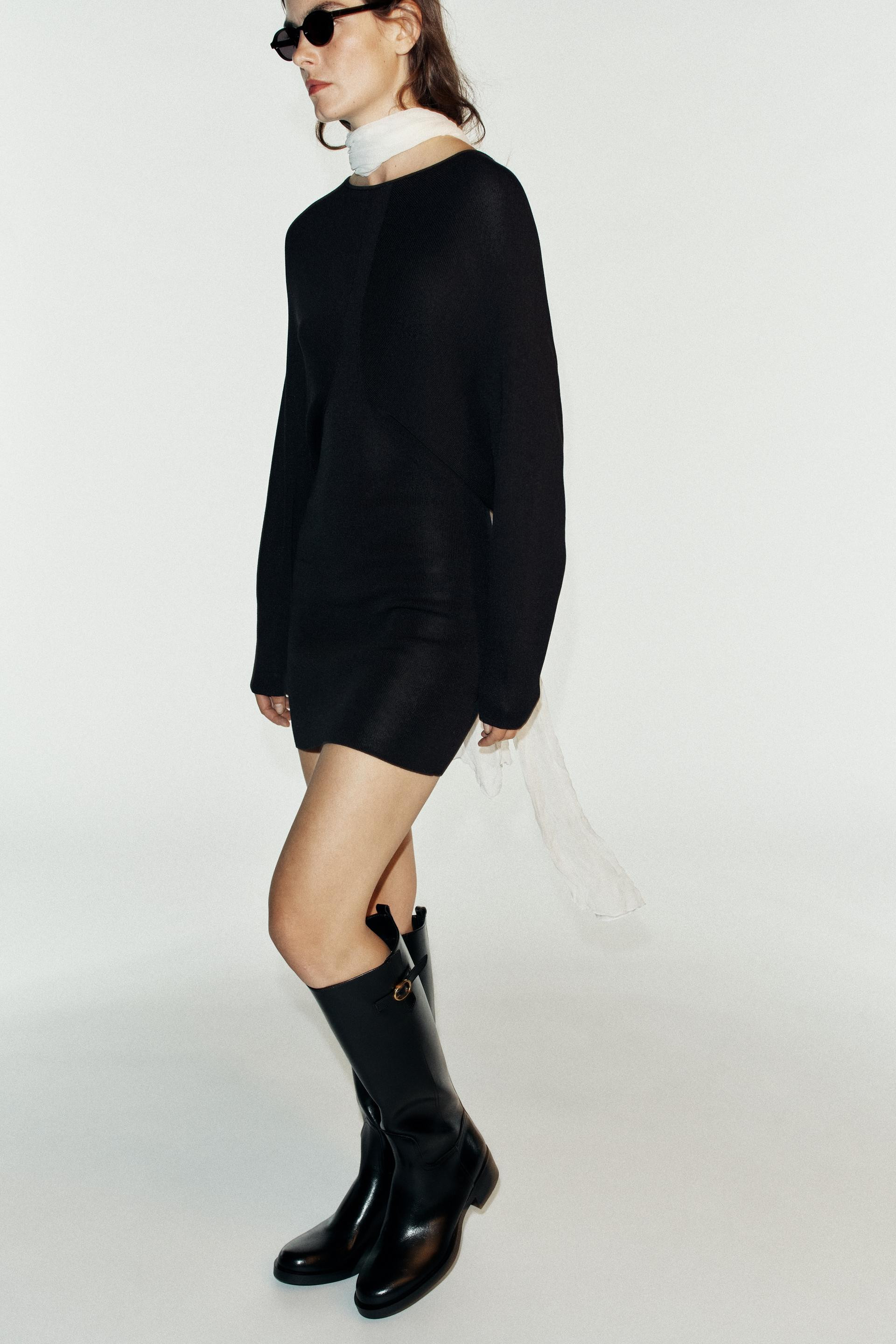 Zara - Buckled Riding Boots - Black - 6 - Woman | Zara US