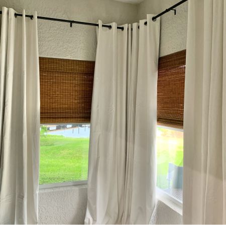 Woven window blinds and curtains, home decor 

#LTKStyleTip #LTKHome #LTKFamily