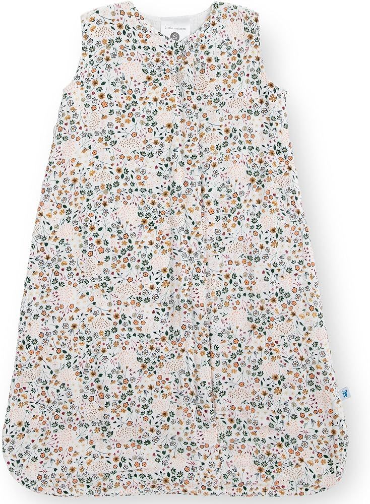Little Unicorn - Pressed Petals Cotton Muslin Sleep Bag | 100% Cotton | Super Soft and Lightweigh... | Amazon (US)