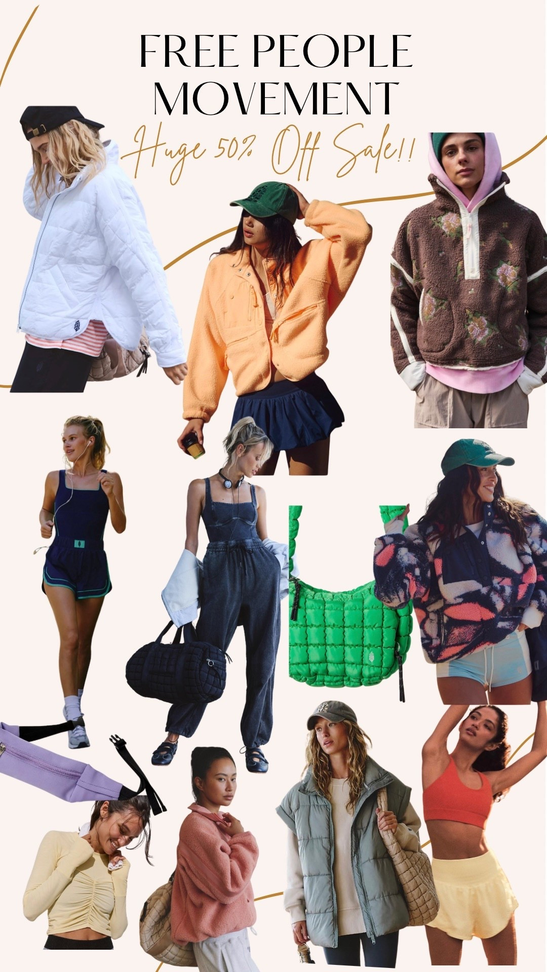 Free people sale! Free people movement 50% off

#LTKActive #LTKFindsUnder100 #LTKSaleAlert