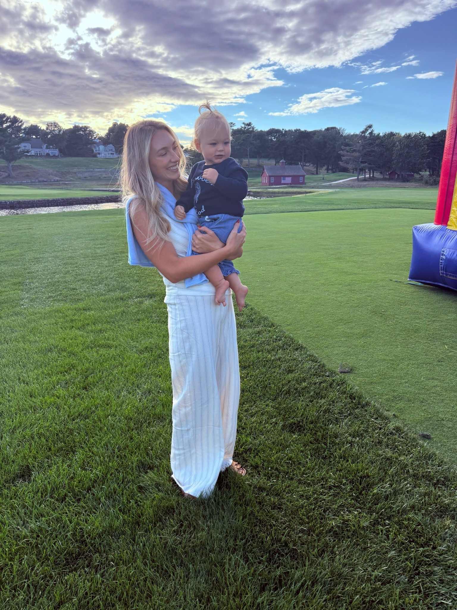 The only outfit pic I have but I got so many compliments on my matching set. Looks like Tuckernuck but it’s not and is on sale for less than $45 😮