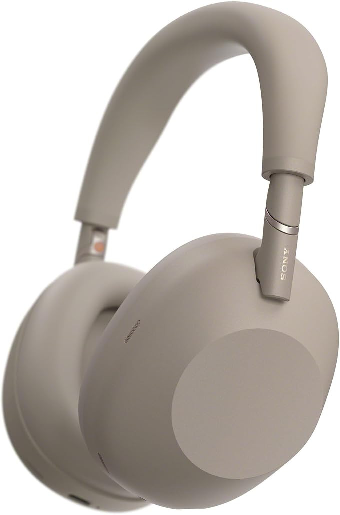 Sony WH-1000XM6 The Best Noise Cancelling Wireless Headphones, Sandstone | Amazon (US)