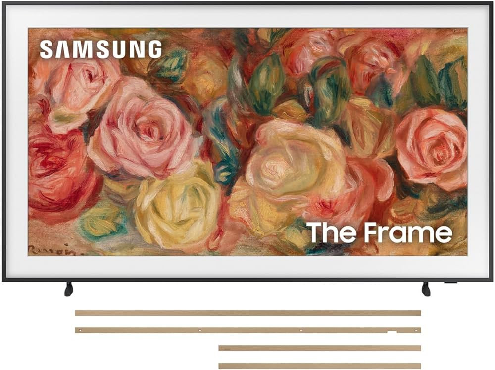 Samsung QN65LS03DAFXZA 65 Inch The Frame 4K Smart Quantum HDR TV with a Samsung VG-SCFA65TKB 65 I... | Amazon (US)