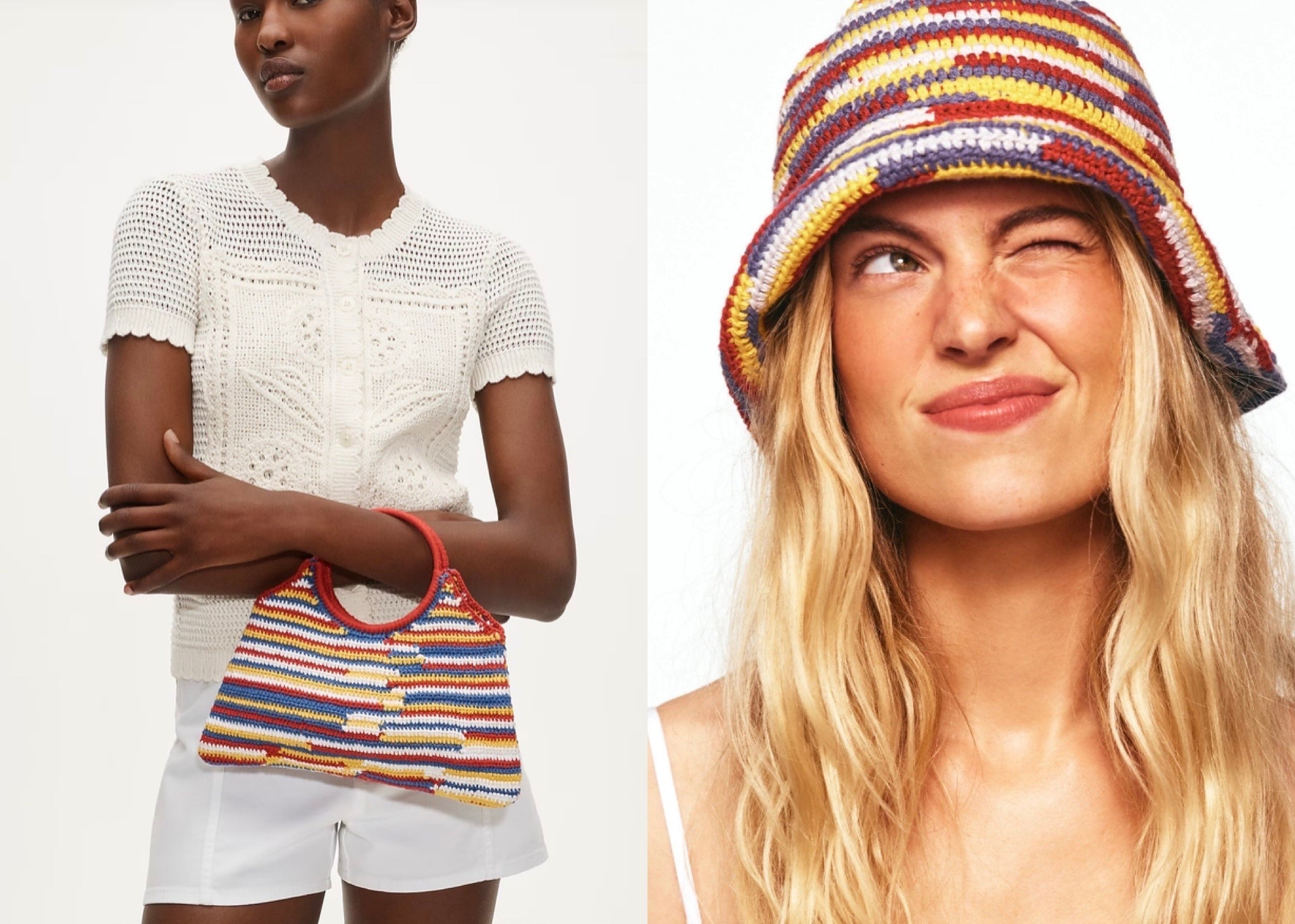 J.Crew Crochet Hat & Bag

#LTKTravel #LTKOver40 #LTKootd