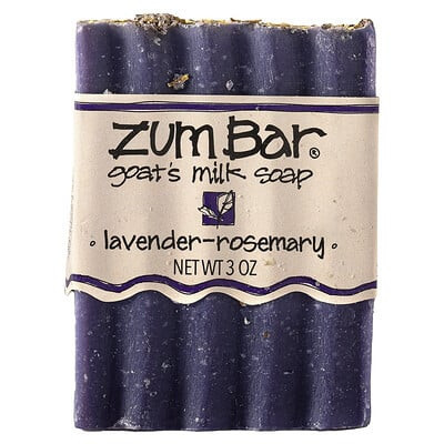 ZUM, Zum Bar, Goat's Milk Soap, Lavender-Rosemary, 3 oz | iHerb
