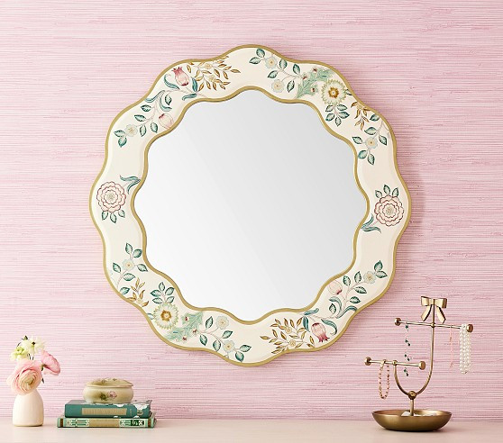 Morris & Co. Printed Mirror (30") | Pottery Barn Kids