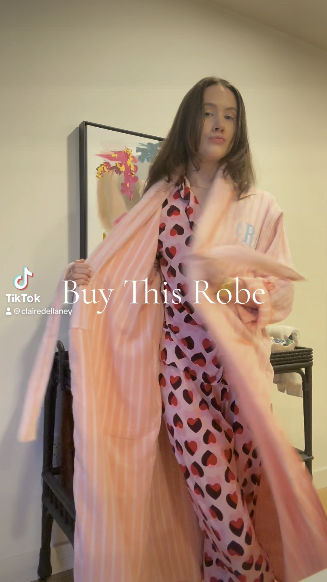 The cutest robe and sooo comfy!💗🙌🏻

