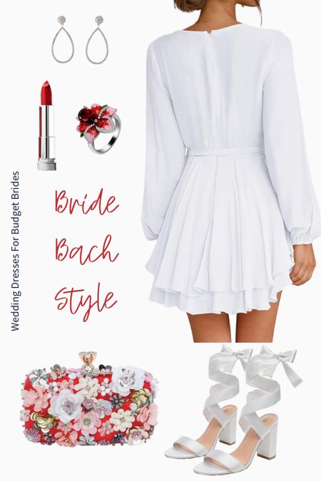 Dance the night away in this white and red bachelorette party outfit idea for the bride to be.

#whitedresses #whiteoutfits #concertoutfits #girlsnightout #summeroutfit

#LTKParties #LTKFestival #LTKWedding