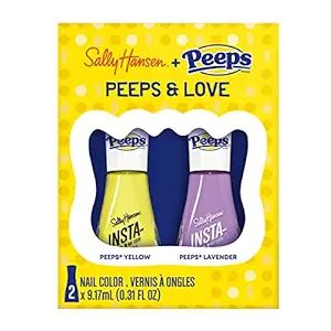 Sally Hansen Insta Dri Nail Polish Duo 2 Pack: PEEPS & LOVE (PEEPS YELLOW & PEEPS LAVENDER) | Amazon (US)