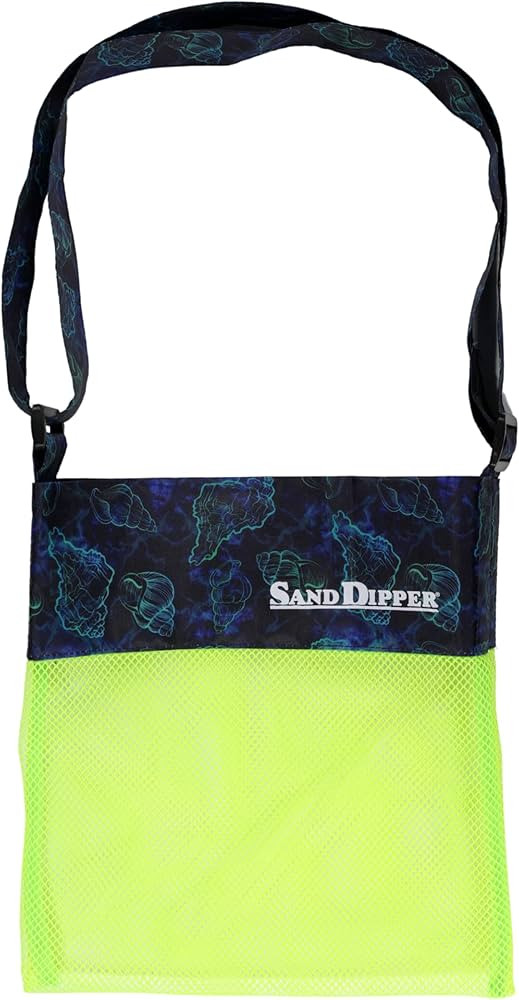 Sand Dipper Shell Collecting Beach Bag (Adjustable Shoulder) | Amazon (US)
