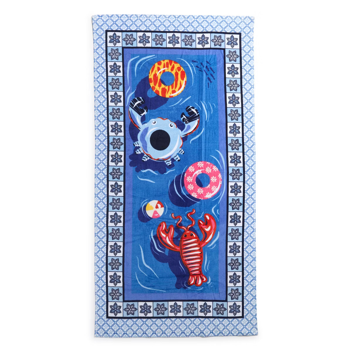 Vera Bradley Women's Outlet Cotton Looped Terry Outlet Essential Beach Towel | Target