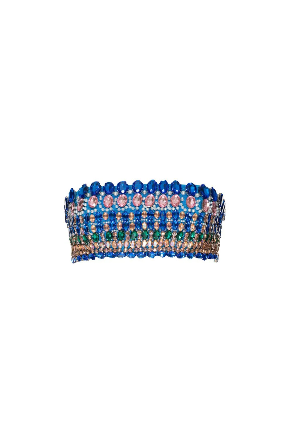 FULLY BEADED STRAPLESS TOP (EXCLUSIVE) | PatBO