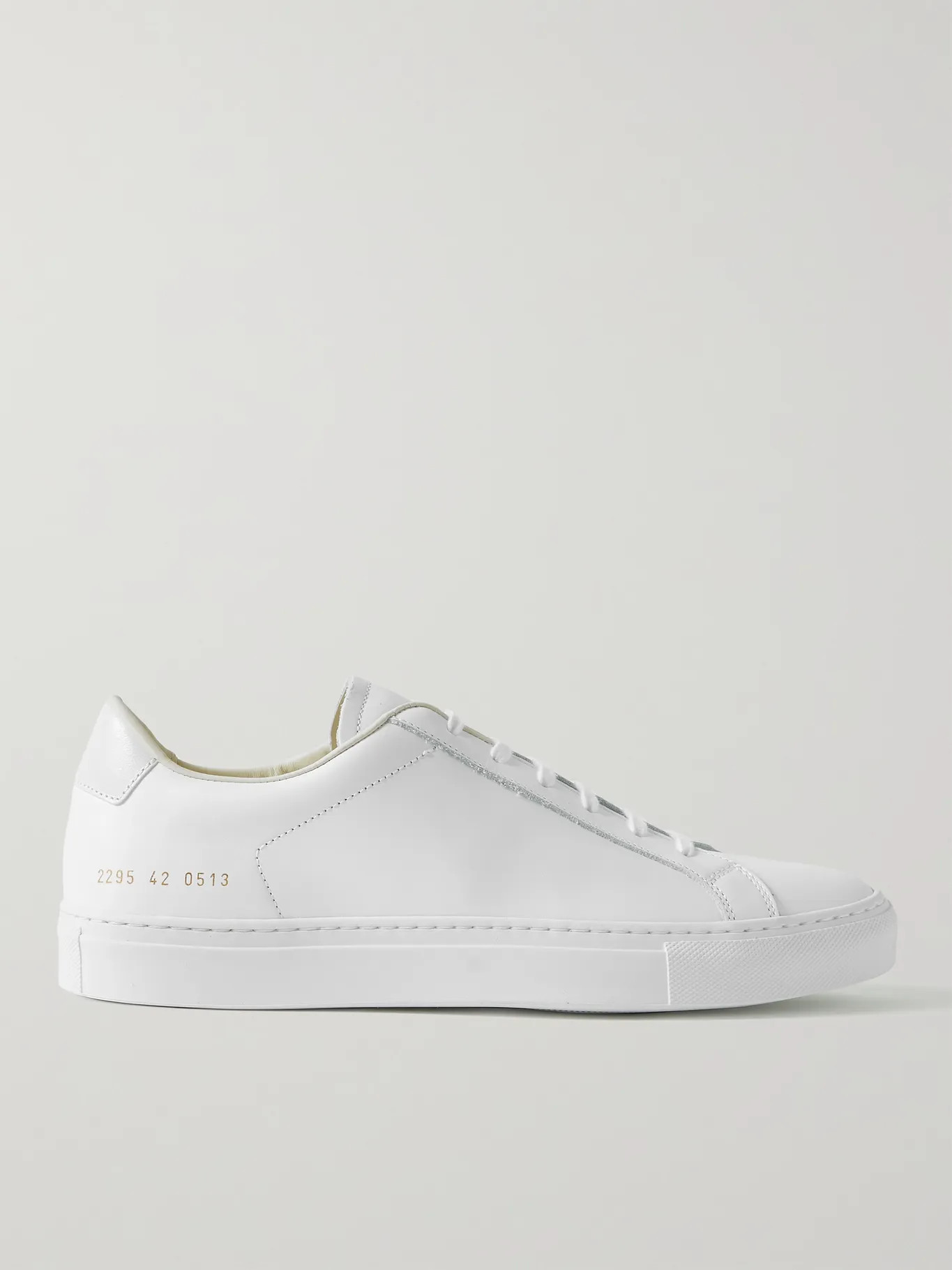 White Retro Low Leather Sneakers | COMMON PROJECTS | MR PORTER | Mr Porter (UK)