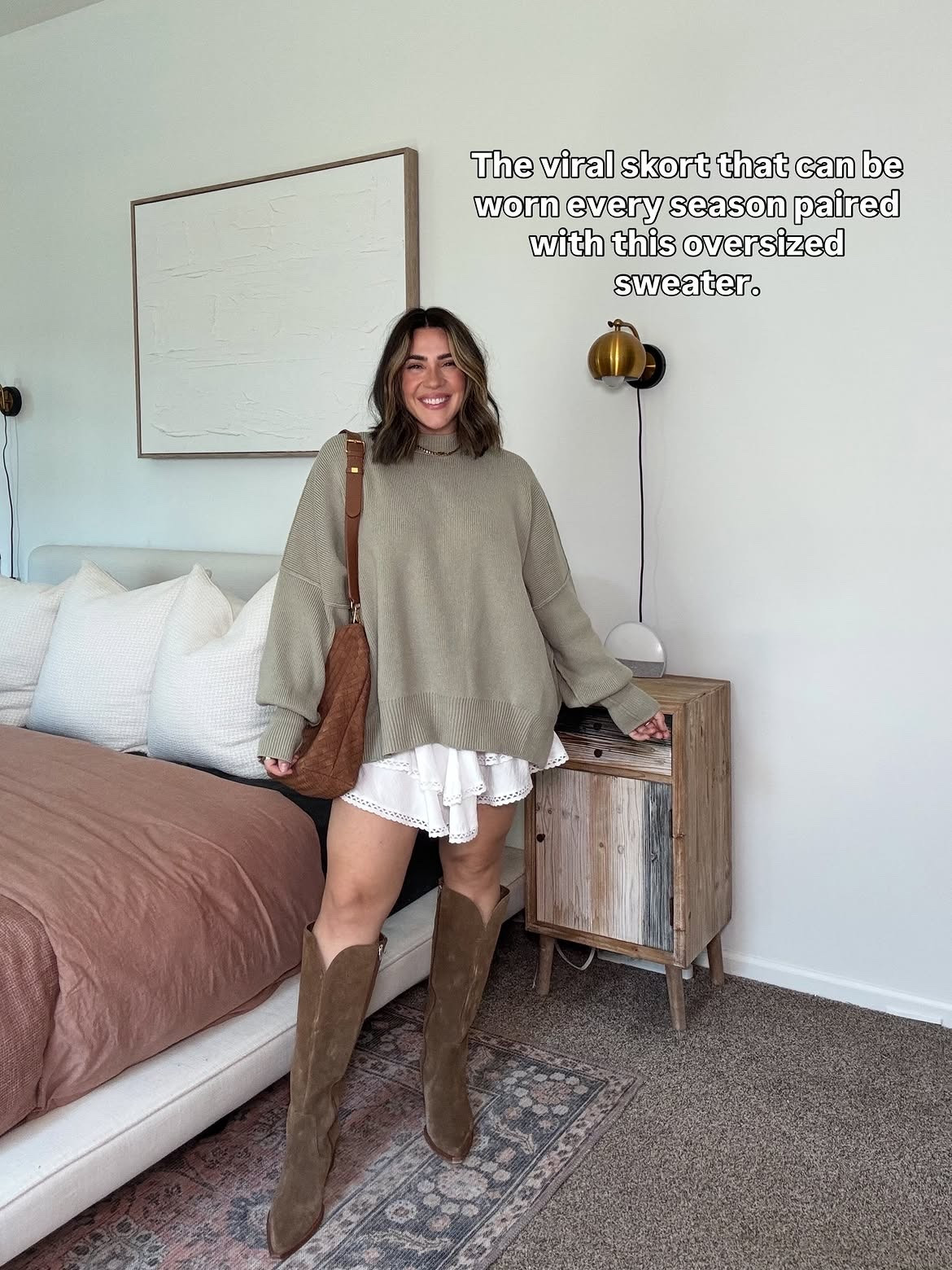 The best skort on Amazon, built in shorts but looks like a skirt. Flowy and can been worn through all seasons! 

Transitional fall outfit

#LTKMidsize #LTKSeasonal #LTKSaleAlert