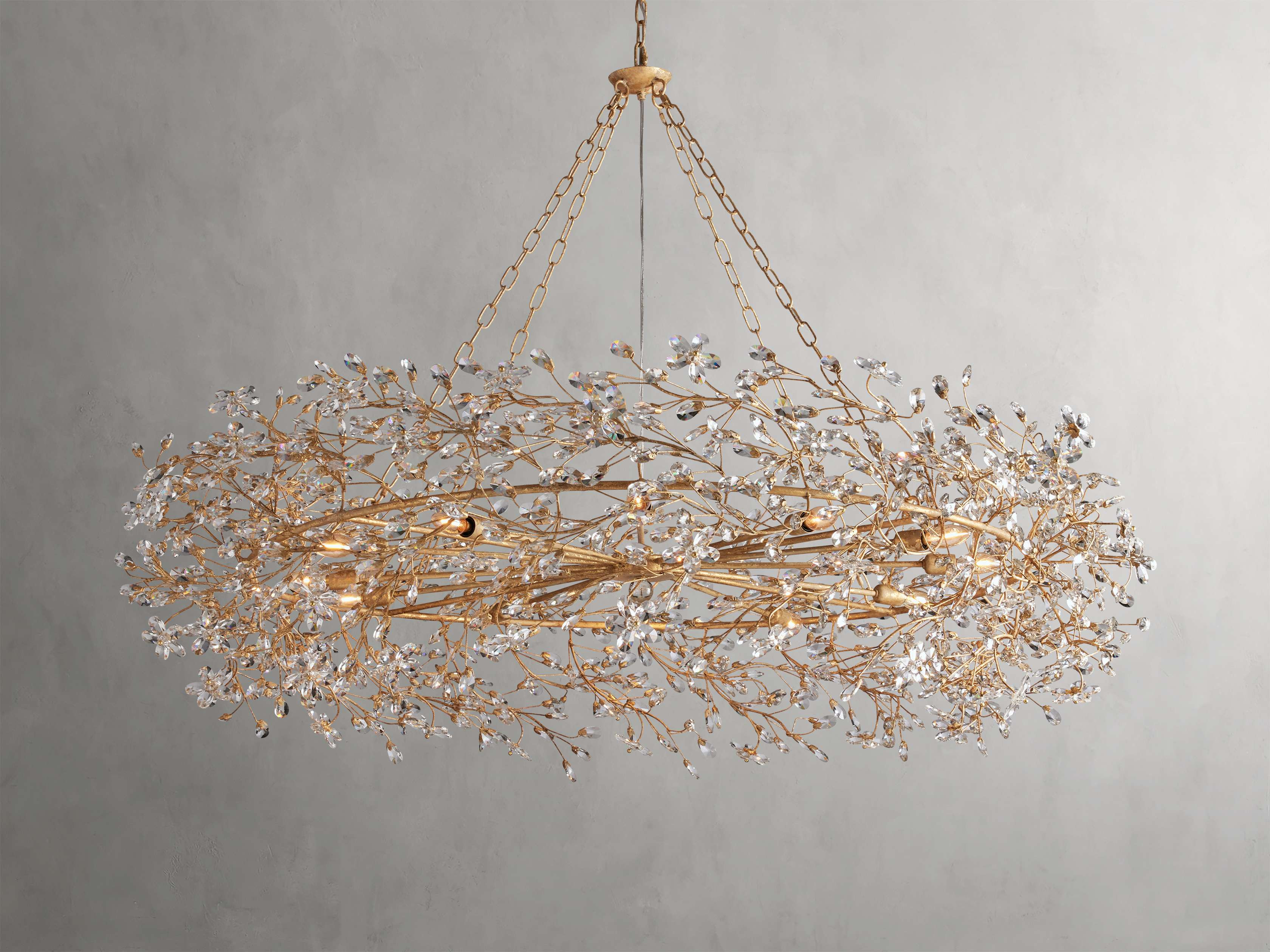 Fiore Crown Chandelier | Arhaus