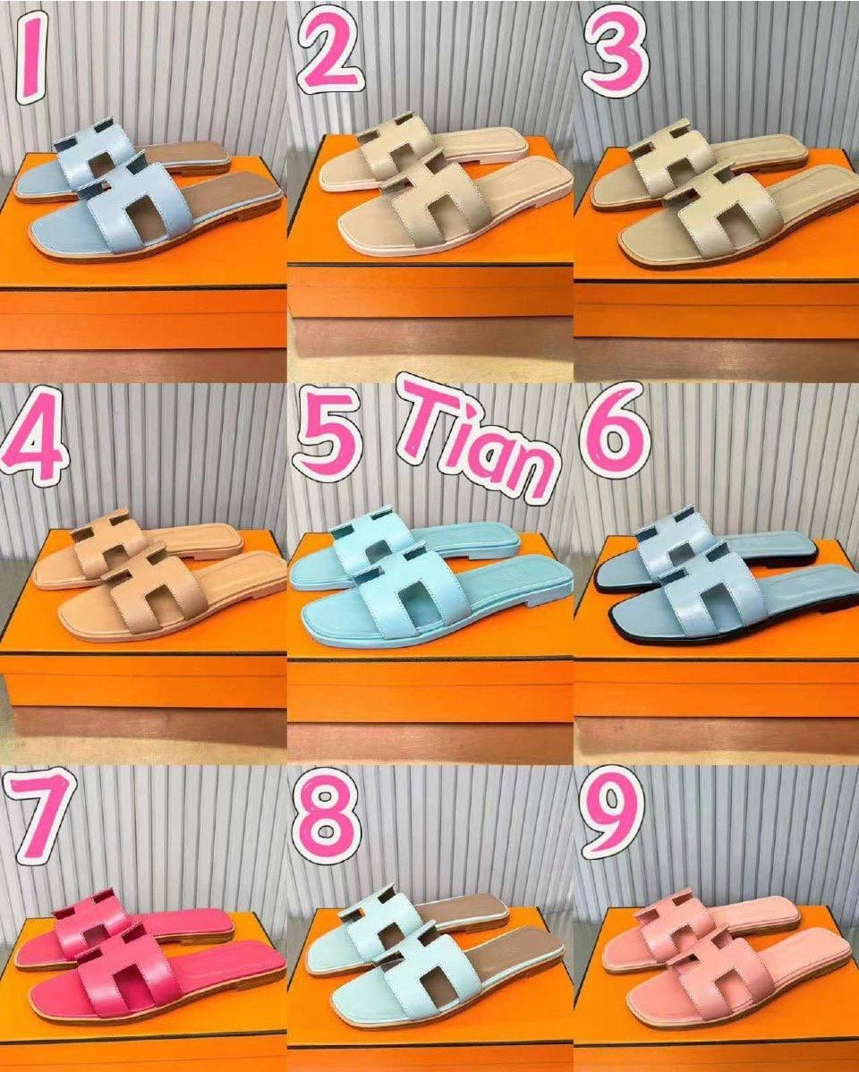 Hermes oran sandals. Comes in multiple colours. Select the number that corresponds to colour you want to purchase. Comes with box and dust bag. True to size  Make sure to message seller and ask for pictures to double check what colour you’re getting! 

#LTKswimwear #LTKsummer #LTKpartywear