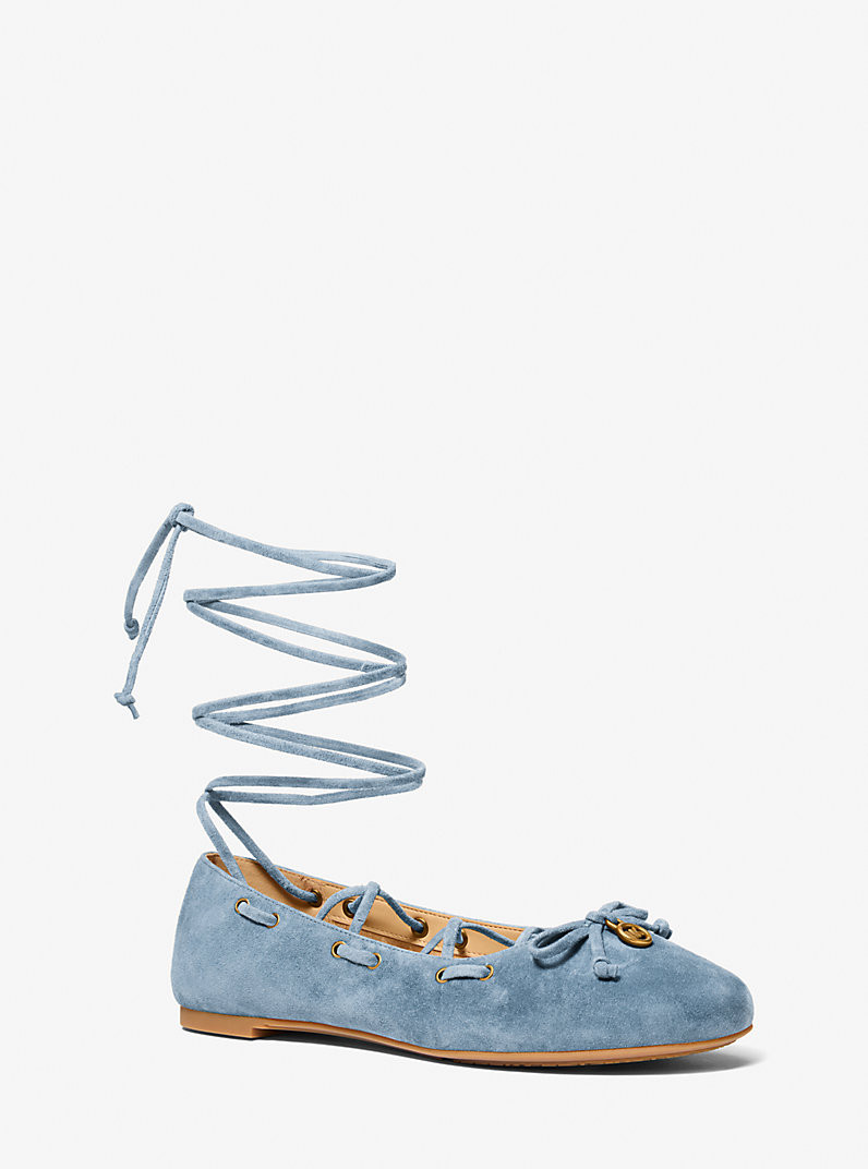 Shae Flex Suede Ballet Flat | Michael Kors US