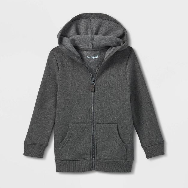 Toddler Boys' Fleece Zip-Up Hoodie Sweatshirt - Cat & Jack™ | Target