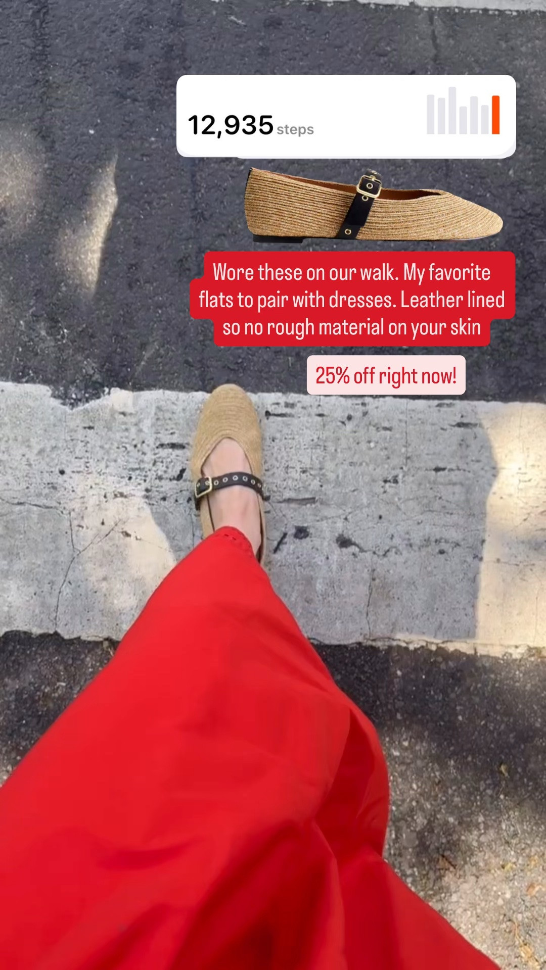 My favorite flats to wear with dresses are 25% off! Leather lined so no rough material against your feet. 10k step tested. Sized up 1/2

#LTKSeasonal