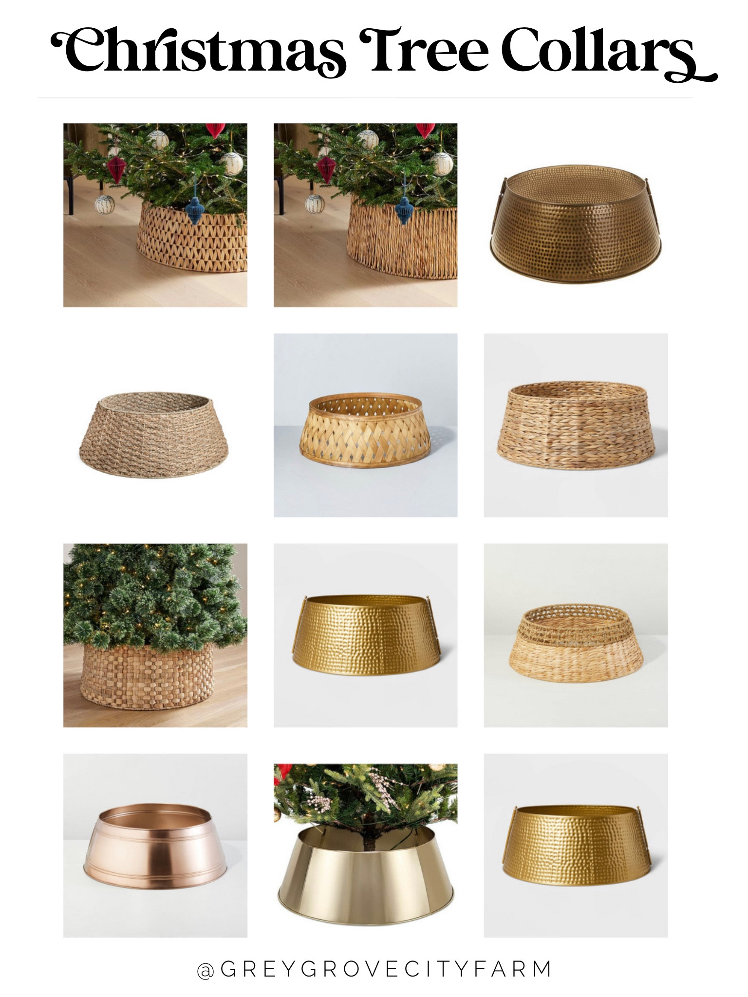 Favorite Christmas tree collar round up! Save & splurge options. 

#LTKHoliday #LTKSeasonal #LTKhome