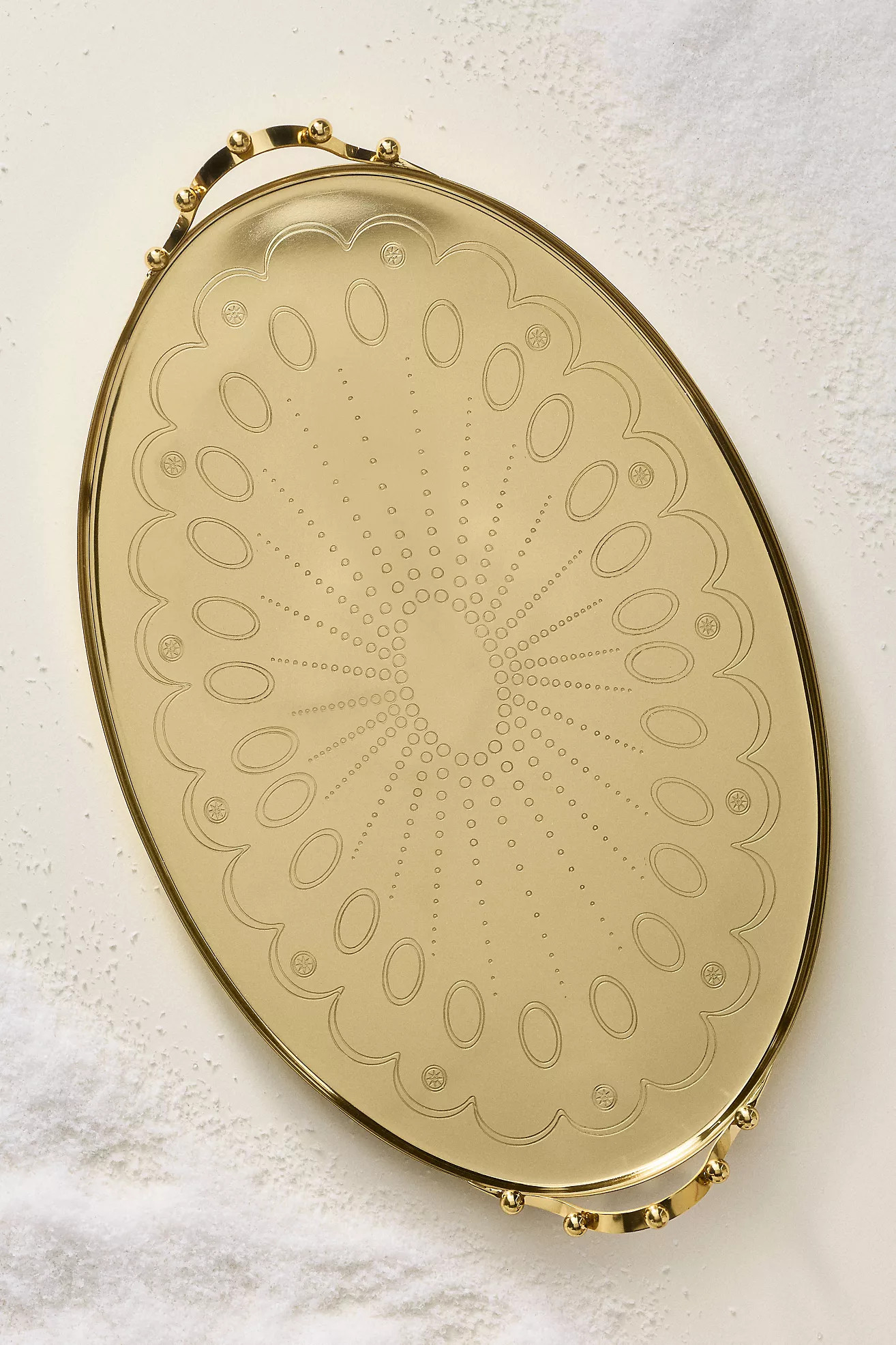 New York City Ballet Gilded Bar Tray | Anthropologie (US)