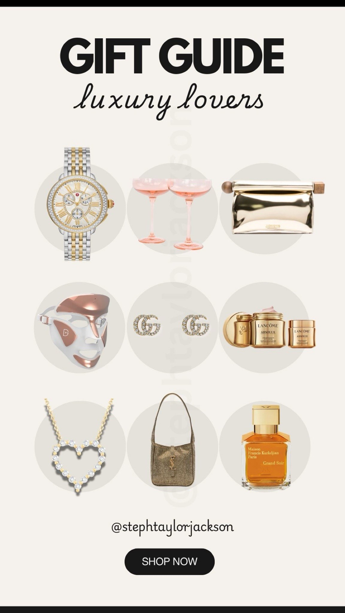 Gift guide for the one who enjoys the finer things in life. Luxe gift ideas! 

#LTKHoliday #LTKGiftGuide