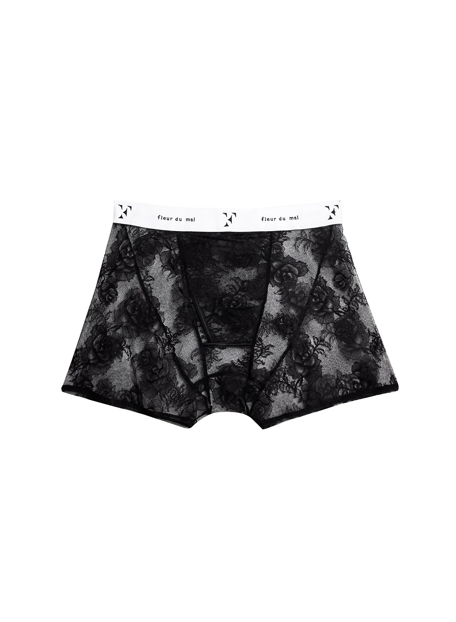 Fleur du Mal Bouquet Lace Boxer Brief | Fleur du Mal