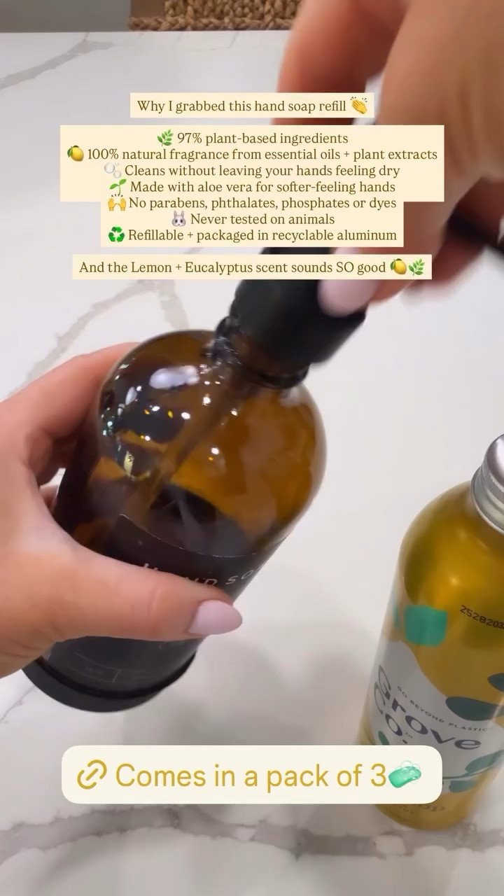 The best clean dish soap that I use to refill my bottles!🧼