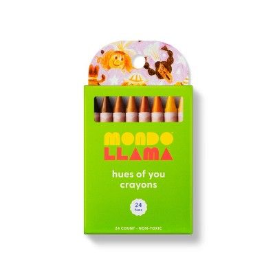 24ct Hues of You Crayons - Mondo Llama™ | Target