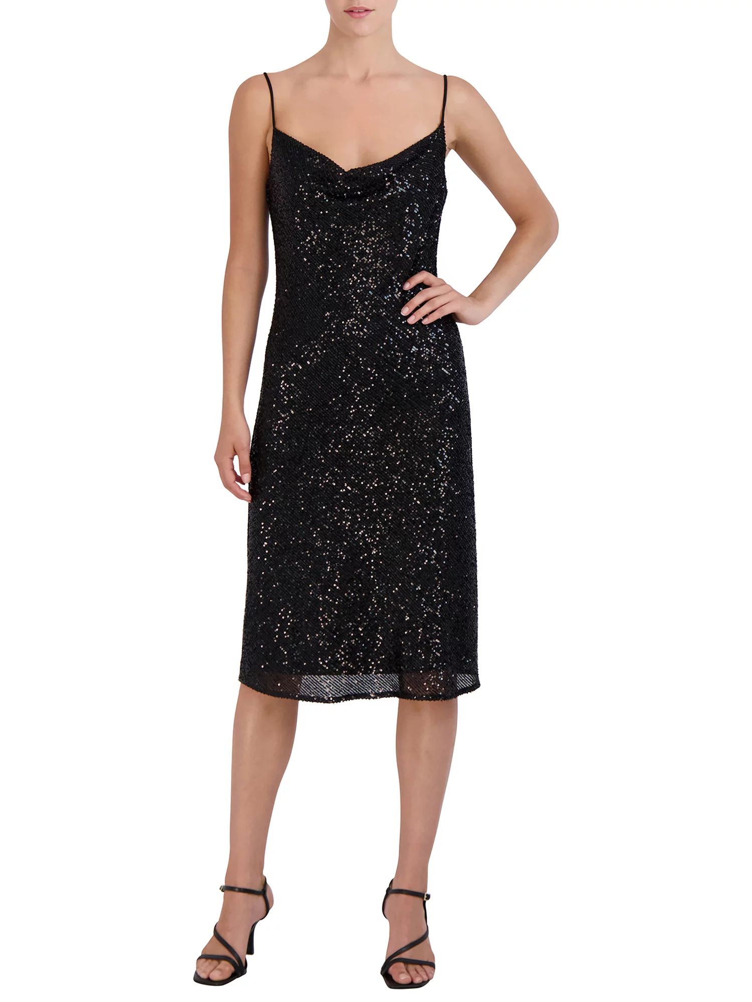 BCBG Paris Women's Sequin Slip on Dress - Walmart.com | Walmart (US)