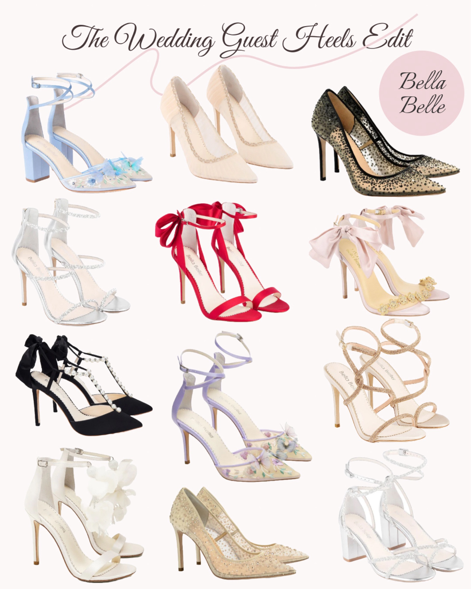 Bella Belle has fabulous shoes for wedding guests as well! And on Black Friday (and for one day alone) will have up to 60% off! This is the best time to shop for dreamy shoes 😍
Here are my favourite options! I’m between the lilac Eve pumps with the butterflies or the fabulous gold sparkly heeled sandals. Which one shoes I go for?

#LTKwedding #LTKCyberWeek #LTKsale