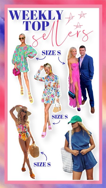 weekly top sellers / spring floral dress for women / summer wedding guest dress / women’s one piece swimmsuit

#LTKswim #LTKSeasonal #LTKstyletip