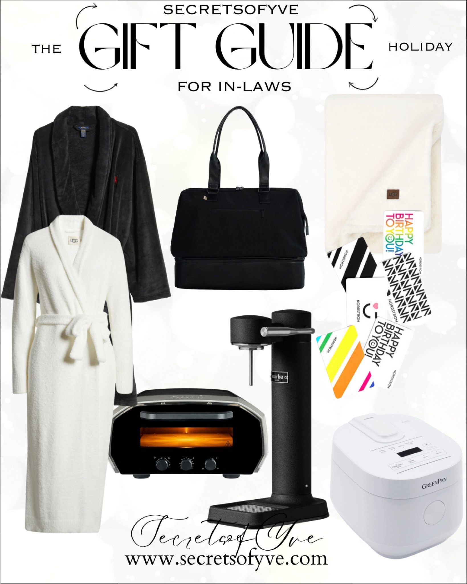 Secretsofyve: in-laws holiday gift guide and you can also add some items to your wishlist!
#Secretsofyve #LTKfind #ltkgiftguide
Always humbled & thankful to have you here.. 
CEO: PATESI Global & PATESIfoundation.org
 #ltkvideo #ltkhome @secretsofyve : where beautiful meets practical, comfy meets style, affordable meets glam with a splash of splurge every now and then. I do LOVE a good sale and combining codes! #ltkstyletip #ltksalealert #ltkeurope #ltkfamily #ltku #ltkfindsunder100 #ltkfindsunder50 #ltkover40 #ltkplussize #ltktravel #ltkbeauty #ltkmidsize #ltkparties secretsofyve

#LTKSeasonal #LTKCyberWeek #LTKHoliday