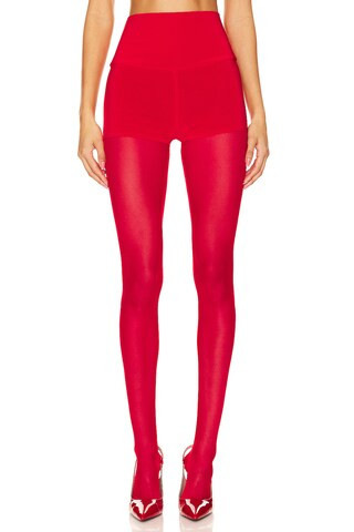 x REVOLVE Legging Mesh Bottom Footsie
                    
                    Norma Kamali | Revolve Clothing (Global)