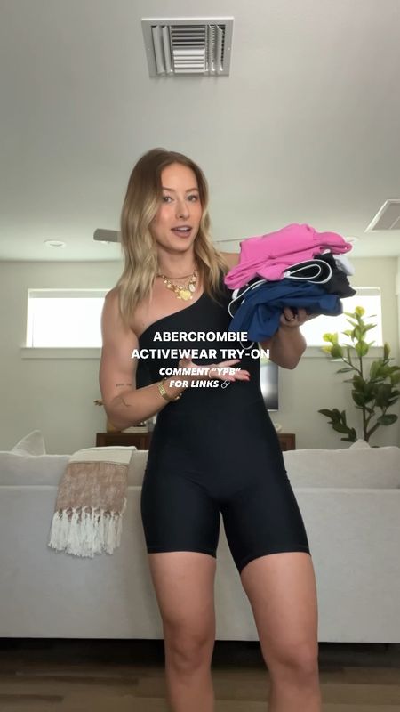 4/12/24 @abercrombie activewear try-on haul! #abercrombiepartner 🫶 Activewear, activewear haul, activewear outfits, fun activewear, aesthetic activewear, pickleball outfits, tennis outfits, golf outfits, golf outfits for women, cute golf outfits
