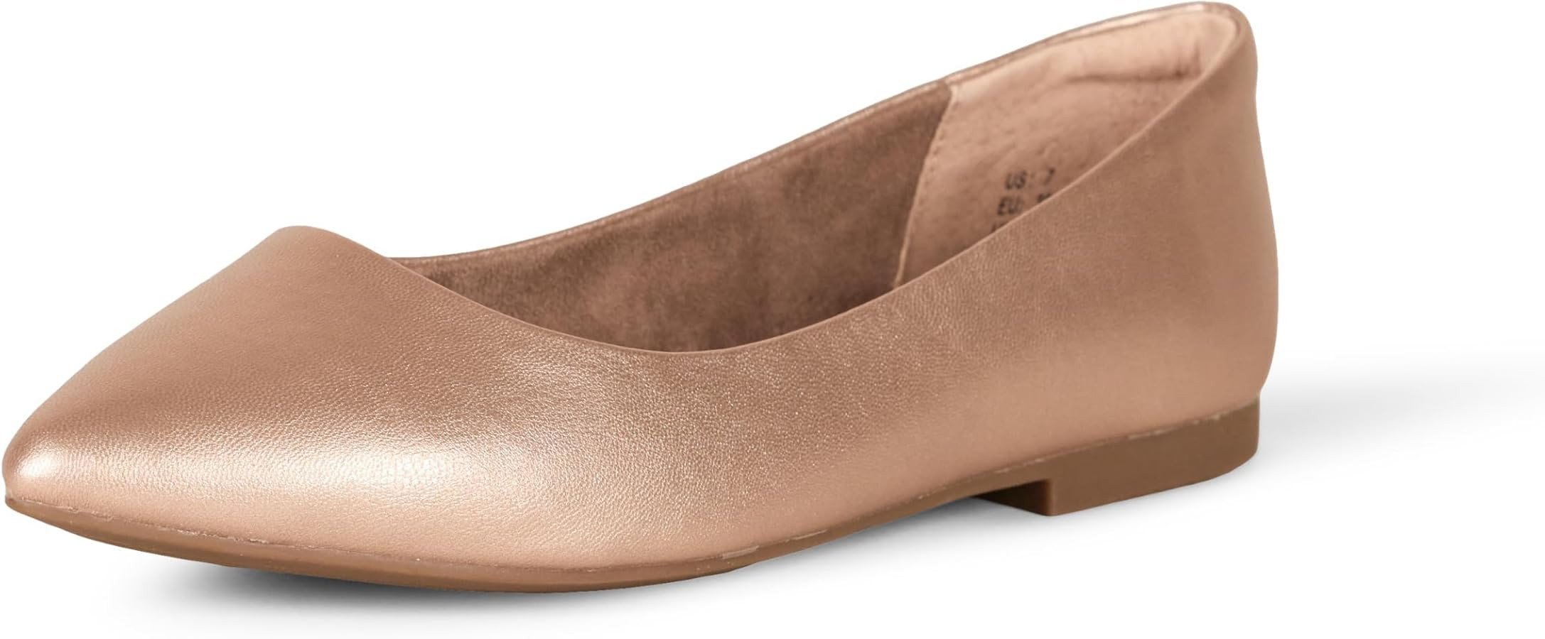 Amazon Essentials Women's Pointed-Toe Ballet | Amazon (US)