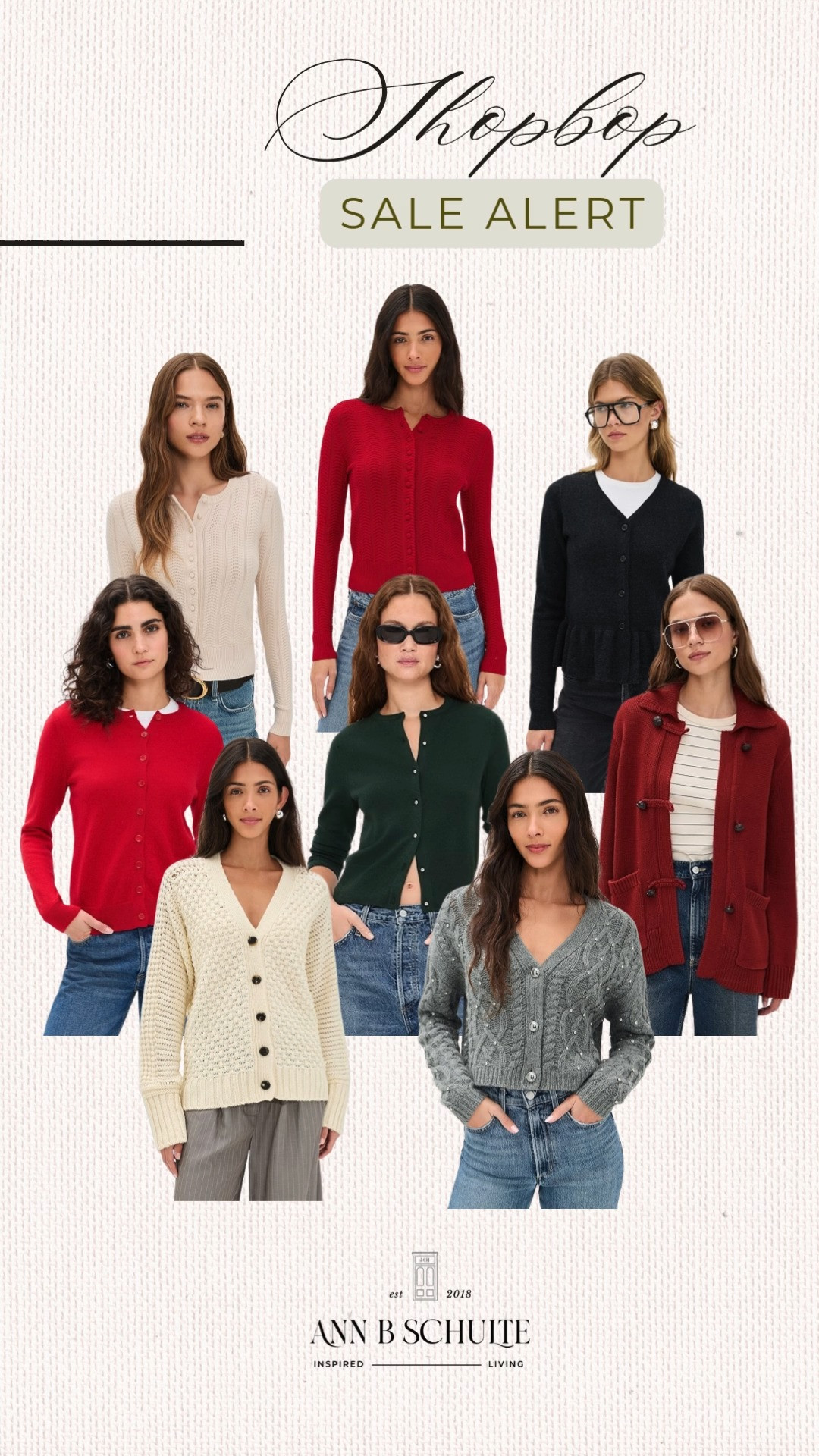 Shopbop sale alert: the coziest cardigans just got even better. Perfect for layering, lounging, and living in all season long. 🤍🧥🛍️ #Shopbop #SaleAlert #CardiganEdit #LTKSale #CozyStyle #LTKFashion #StyleInspo #WardrobeFinds #OOTD #ChicLayers 

 #LTKSeasonal #LTKSaleAlert