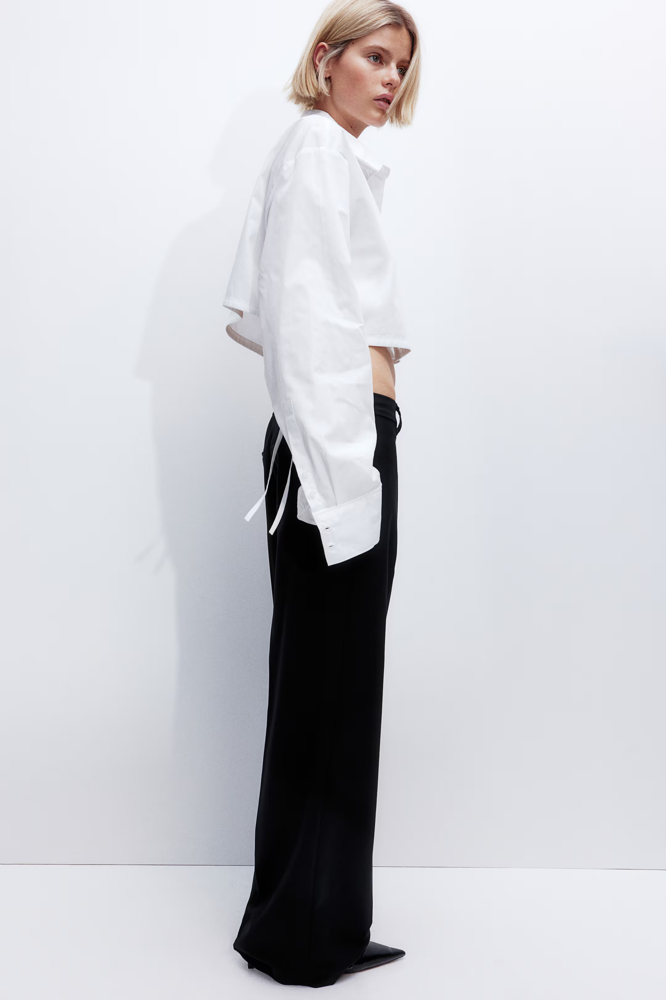 Wide tailored trousers | H&M (UK, MY, IN, SG, PH, TW, HK)