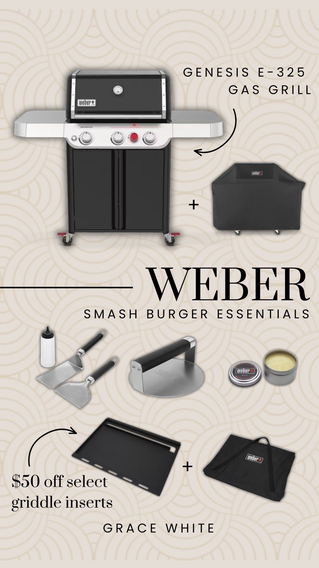 Weber grill for Father’s Day! 

Father’s Day gift idea, gift guide, gift idea, Father’s Day, FD, grill, outdoor grill, Weber, boy mom, Grace White, a Southern Drawl

#LTKGiftGuide #LTKHome #LTKMens