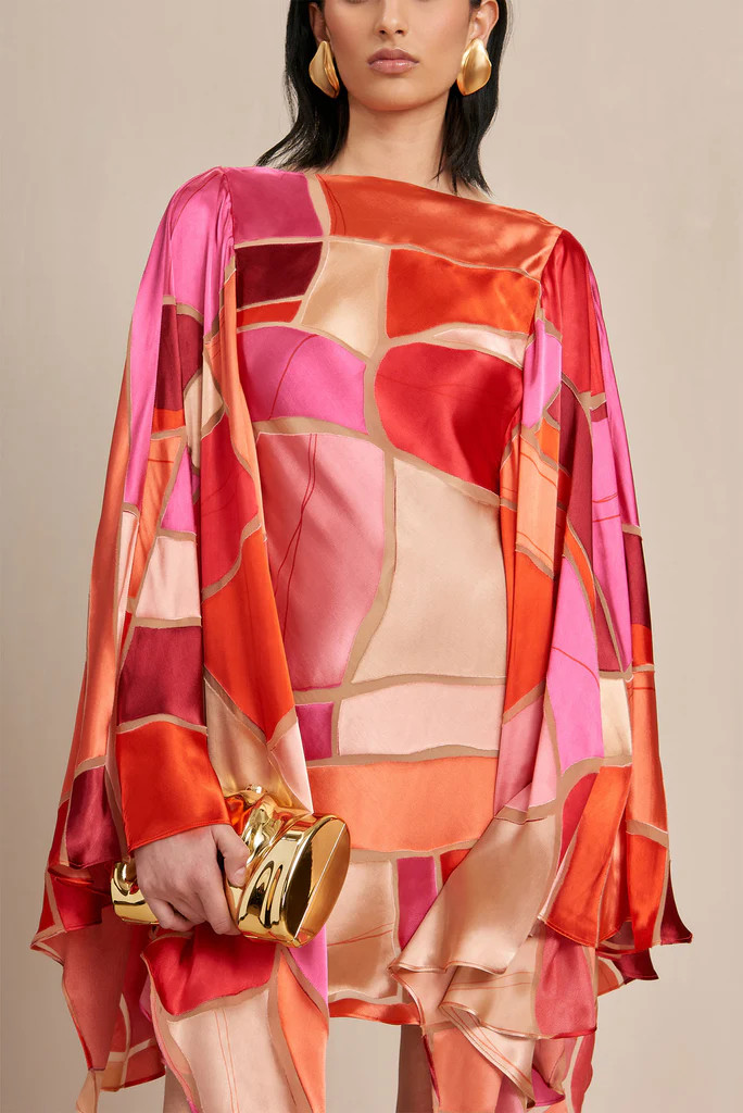 MADRIGAL DRESS - LOLLIPOP MOSAIC | Cult Gaia - US