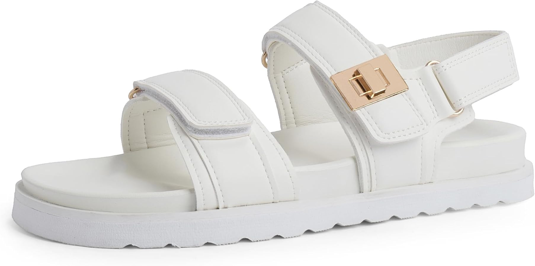 Modatope Womens Flat Sandals for Women Comfortable Platform Sandals Women Summer Sandals | Amazon (US)