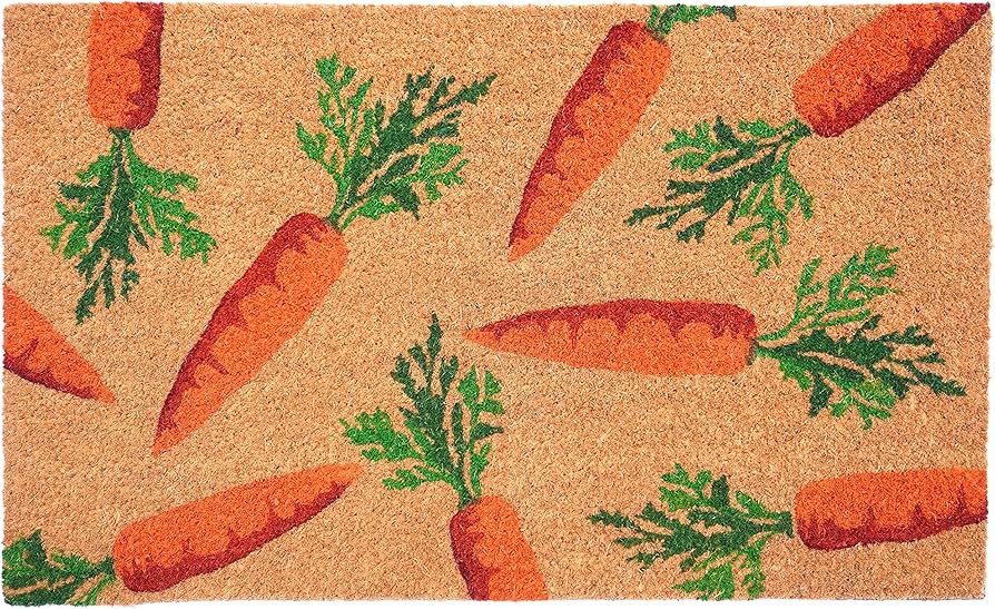 Calloway Mills 106661729 Carrot Patch Doormat (Multi, 17" x 29" x 0.60") | Amazon (US)