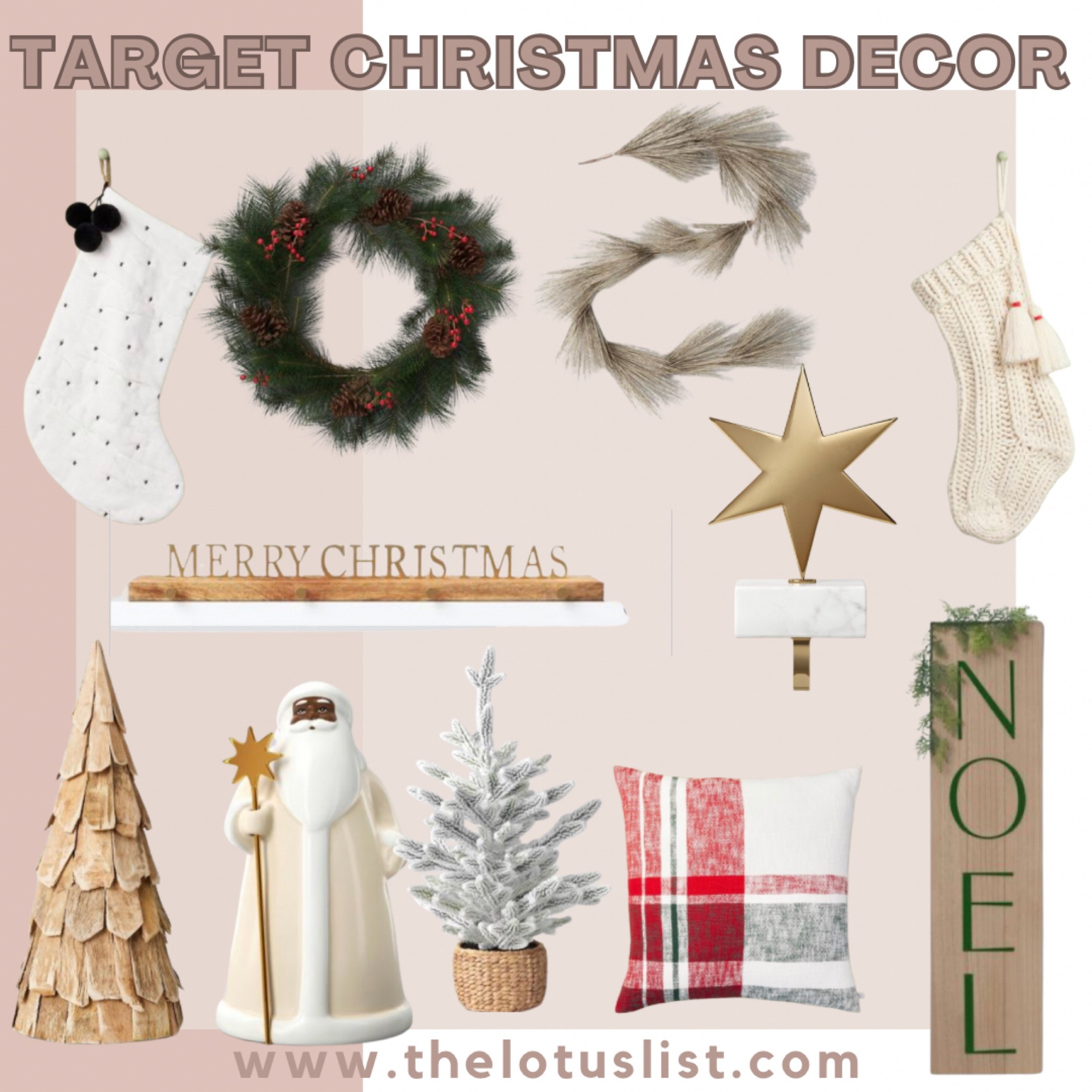 Target Home Decor

LTKGiftGuide / LTKHolidaysale / ltkfindsunder50 / ltkfindsunder100 / target / target finds / target home decor / Christmas home decor / Christmas decor / Christmas decorations / winter home decor / winter decor / seasonal home decor / holiday home decor / holiday decor 

#LTKSeasonal #LTKhome #LTKHoliday