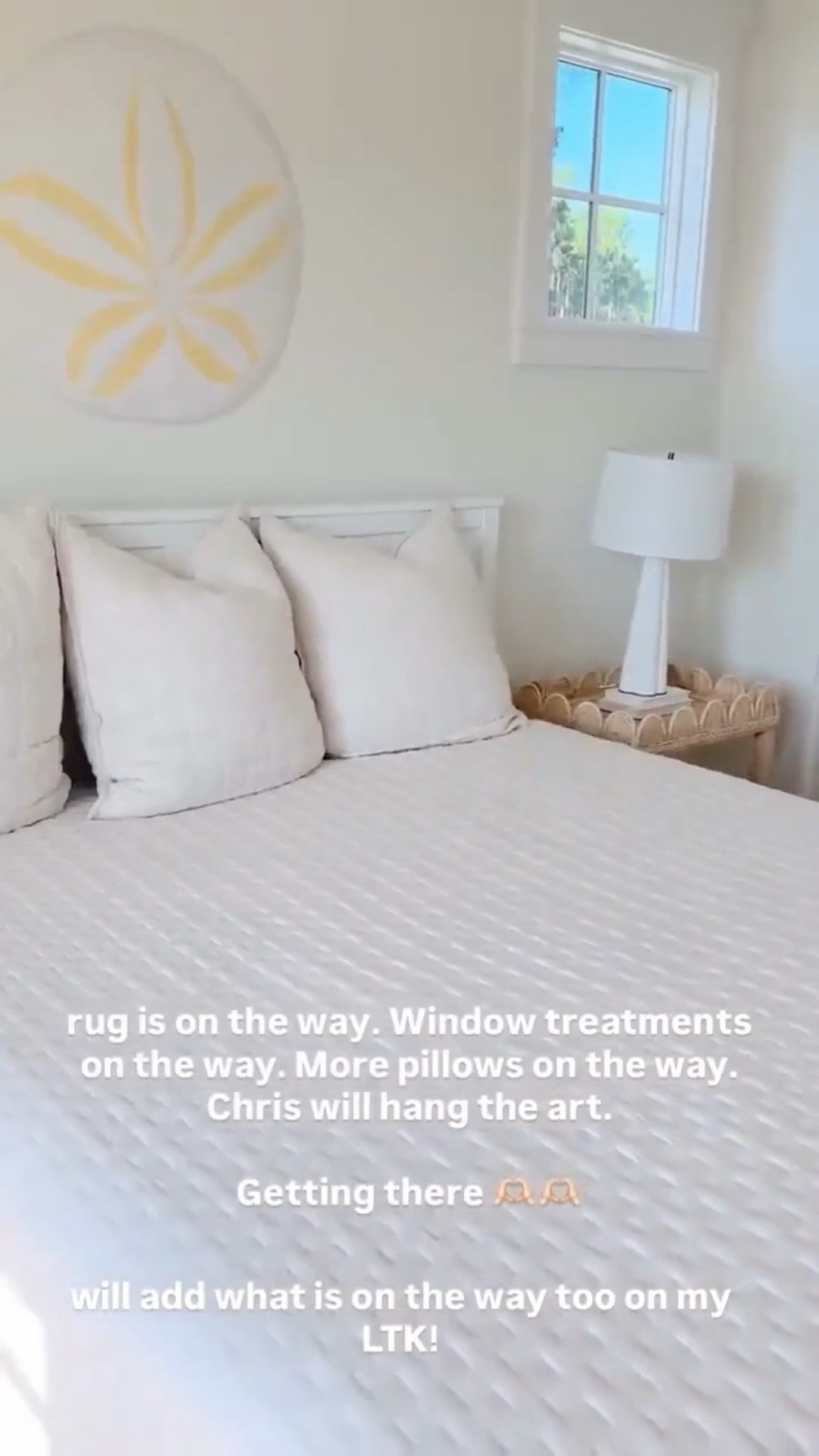 rug is on the way. Window treatments on the way. More pillows on the way. Chris will hang the art. Scalloped side tables are currently out of stock. These is a splurge version I will share.

#LTKFamily #LTKStyleTip

#LTKStyleTip    

#LTKHome #LTKHome #LTKSeasonal #LTKHome #LTKdayinmylife #LTKHome #LTKdayinmylife #LTKdayinmylife #LTKHome