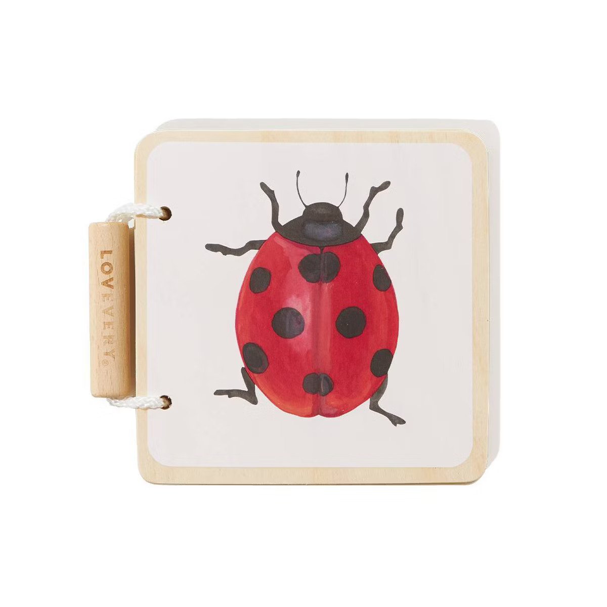 Lovevery Colorful Animals Wooden Book | Target