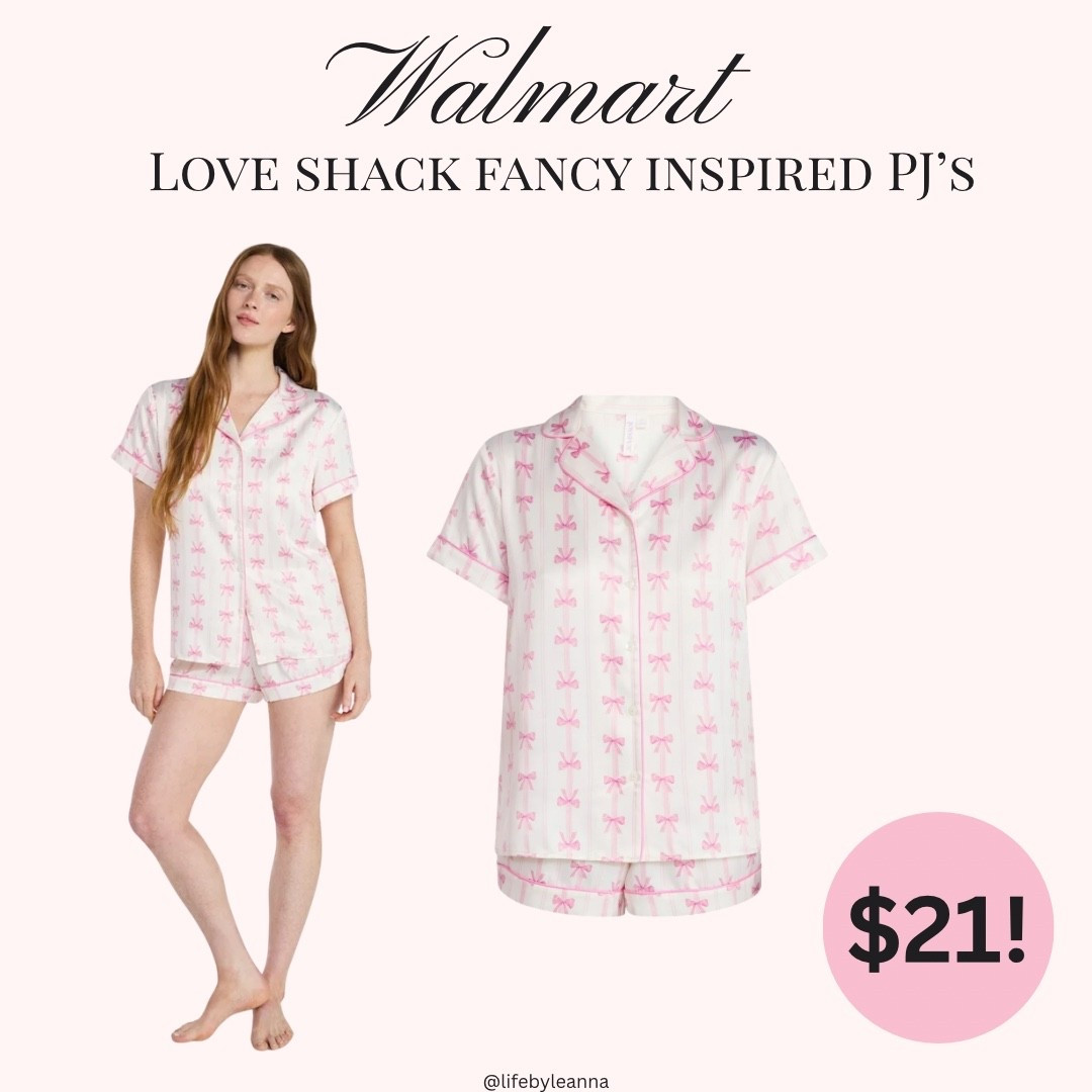 Walmart love shack fancy inspired pj’s!








Bows/pjs/walmart/love shack fancy 

#LTKFindsUnder50 #LTKGiftGuide #LTKmorningroutine