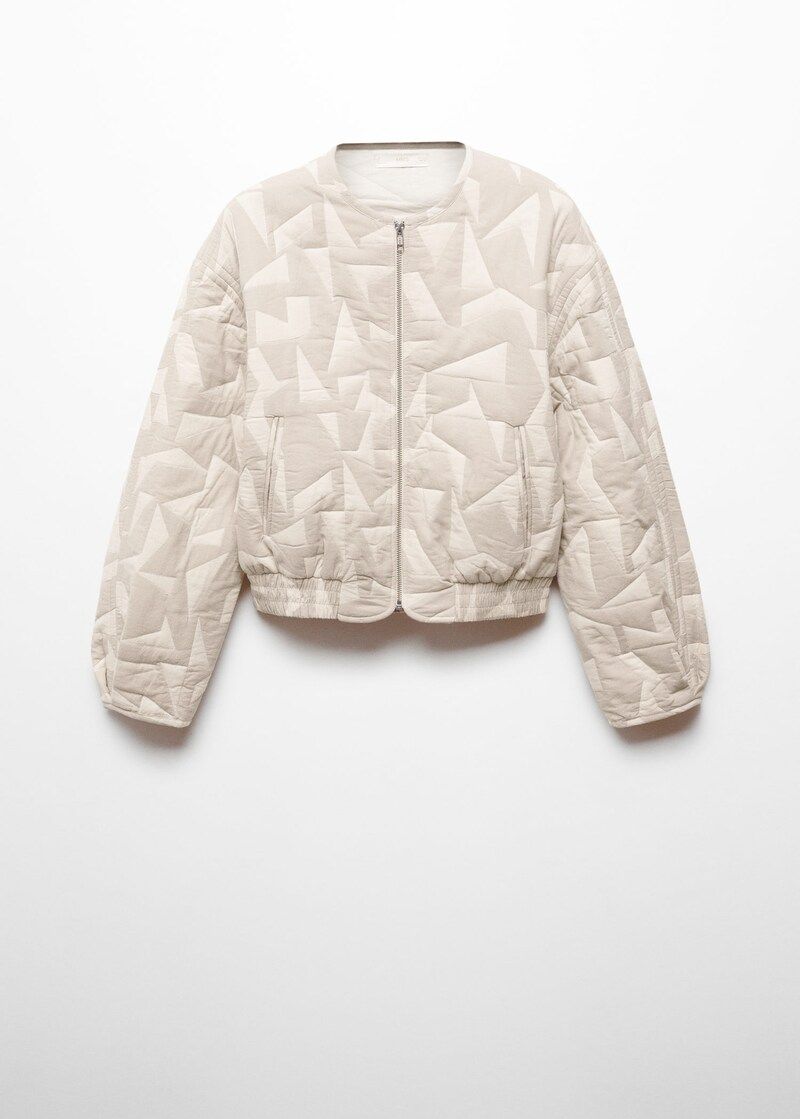 Cotton quilted jacket -  Women | Mango United Kingdom | MANGO (UK)