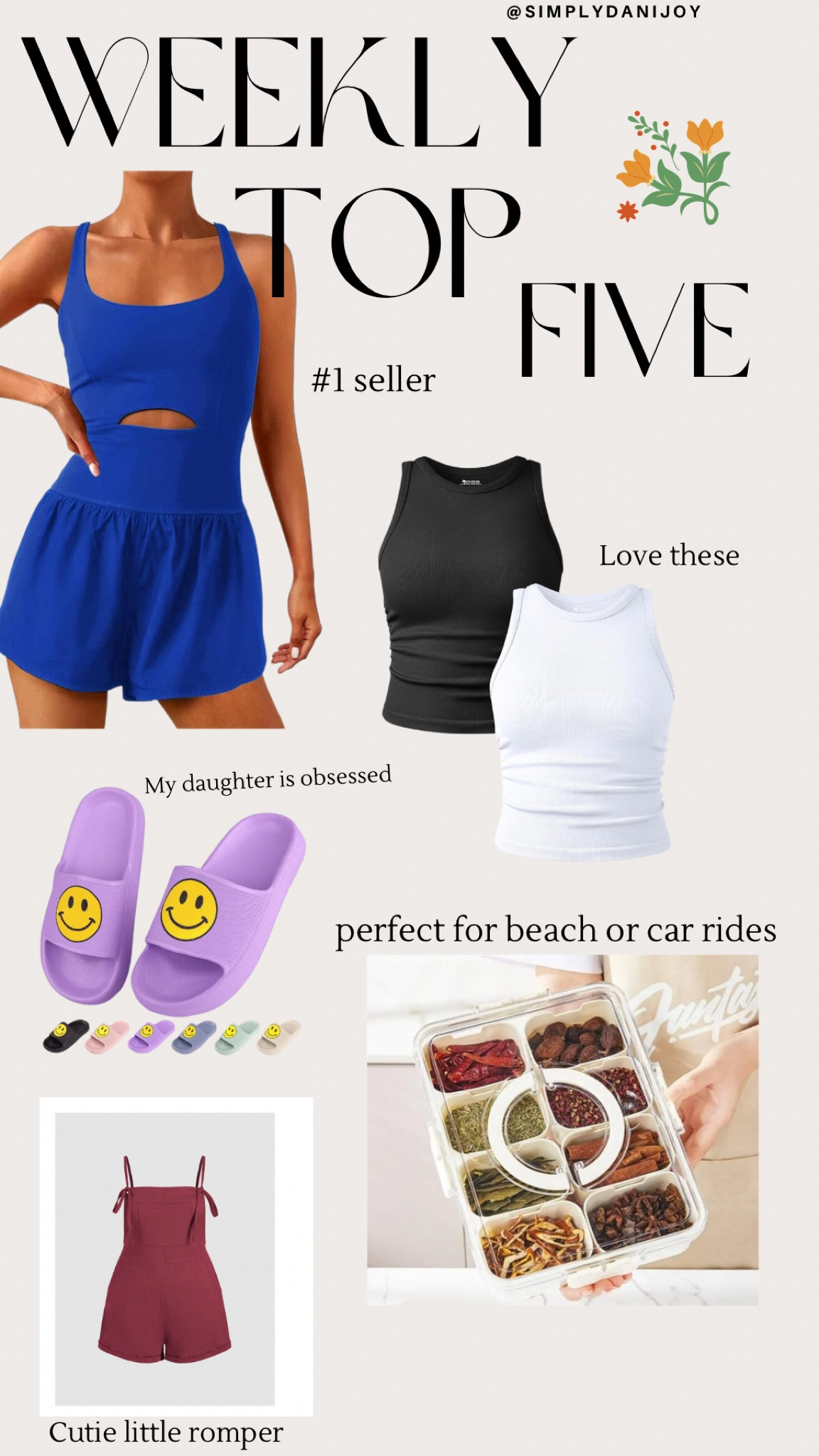 Weekly top 5! 



#LTKFindsUnder50 #LTKActive #LTKSaleAlert