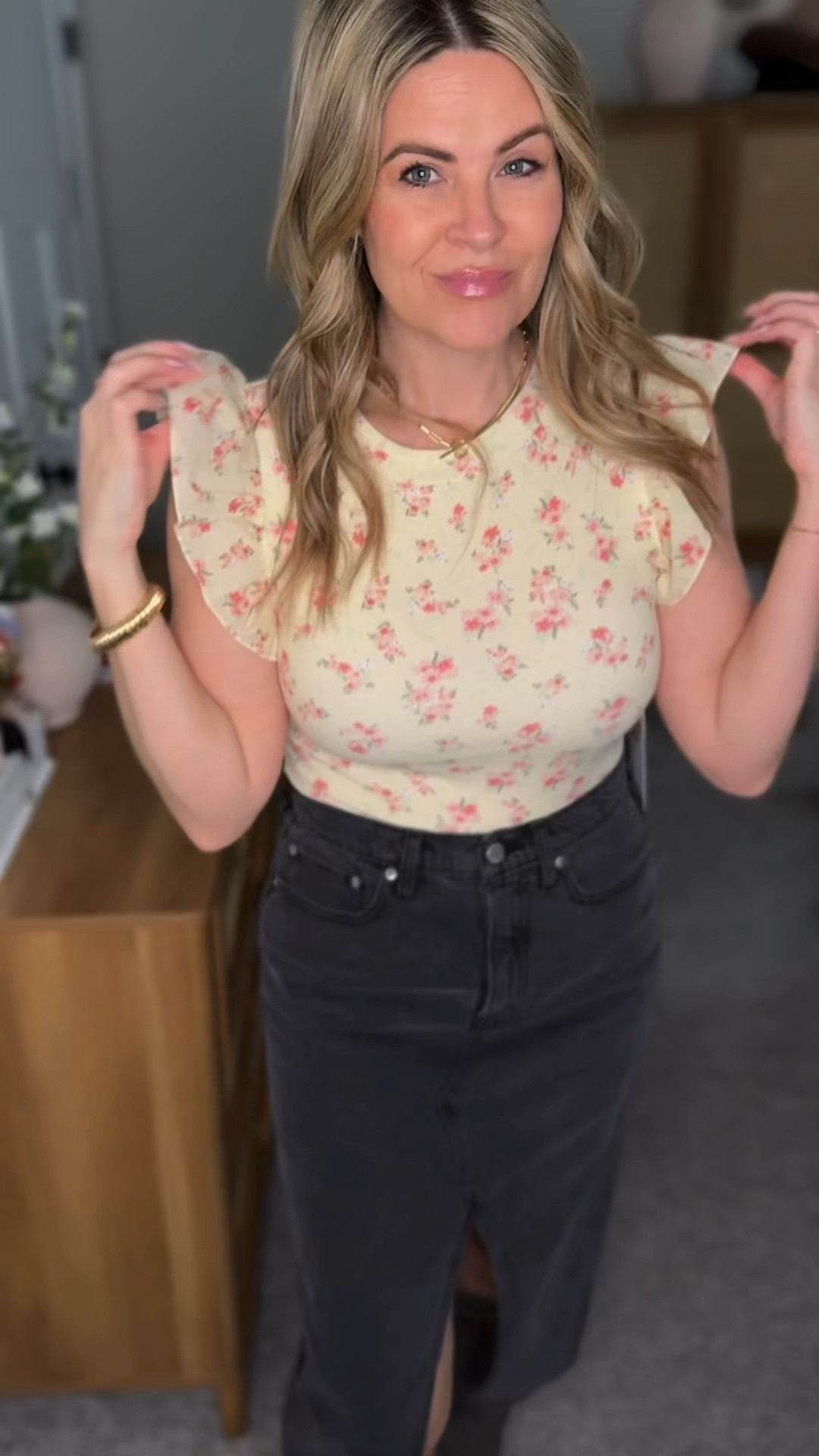 Affordable spring bodysuit!! I just love the floral print but also comes in white. I’ve styled it 3 ways and the possibilities are endless!!

#LTKVideo #LTKover40 #LTKSeasonal