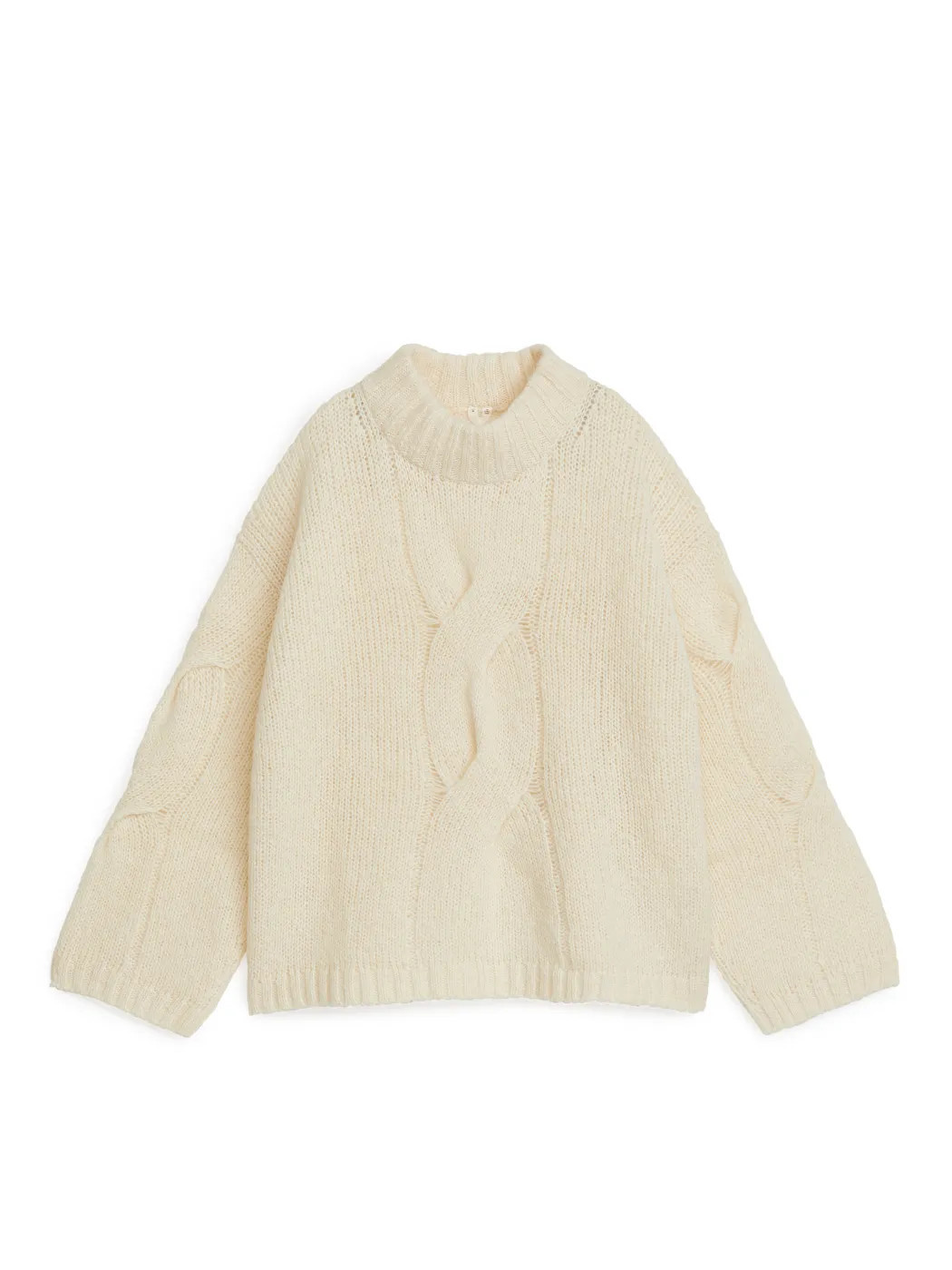 Cable-Knit Alpaca Jumper | ARKET (US&UK)
